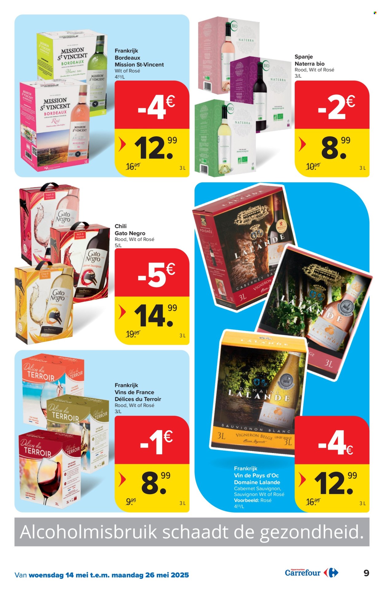 Carrefour hypermarkt-aanbieding  - 14.5.2025 - 26.5.2025. Pagina 9.