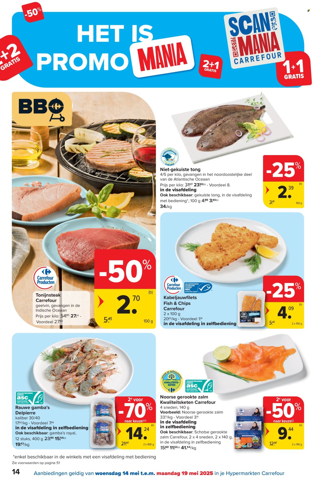 Carrefour hypermarkt-aanbieding  - 14.5.2025 - 26.5.2025. Pagina 14.
