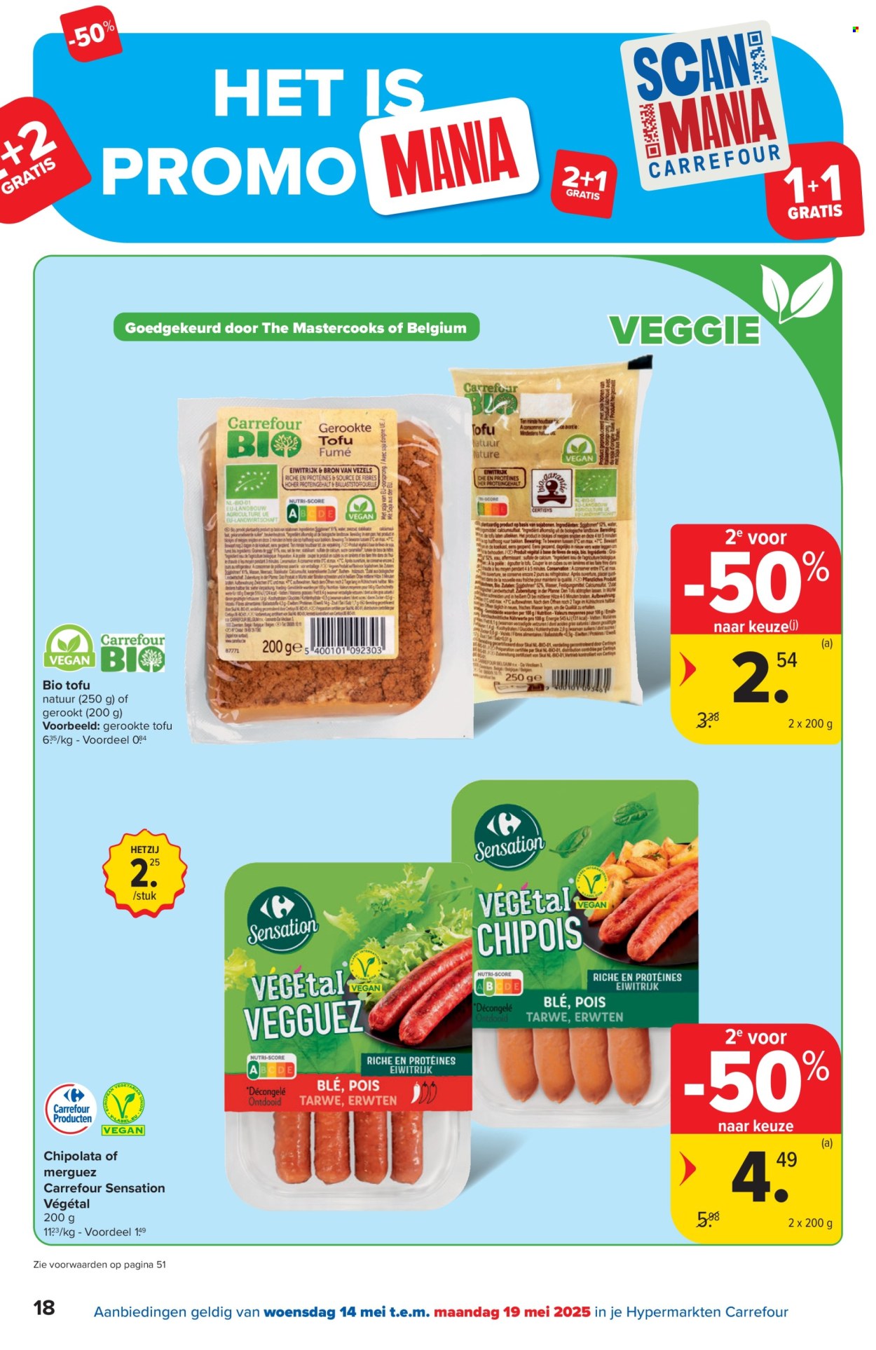 Carrefour hypermarkt-aanbieding  - 14.5.2025 - 26.5.2025. Pagina 18.