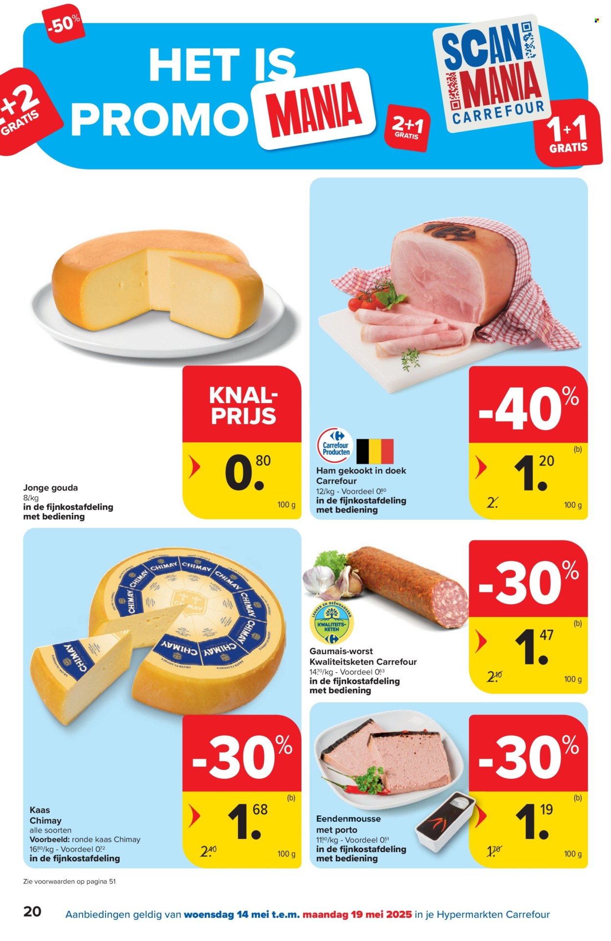 Carrefour hypermarkt-aanbieding  - 14.5.2025 - 26.5.2025. Pagina 20.