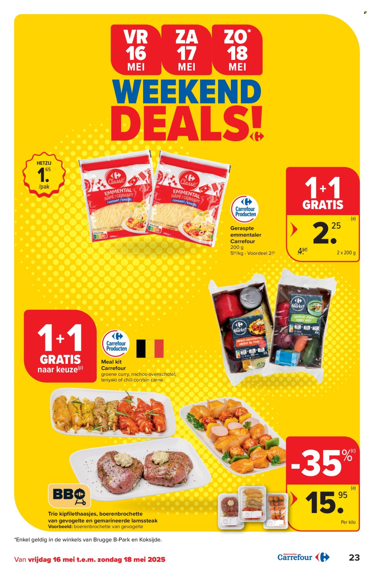 Carrefour hypermarkt-aanbieding  - 14.5.2025 - 26.5.2025. Pagina 23.