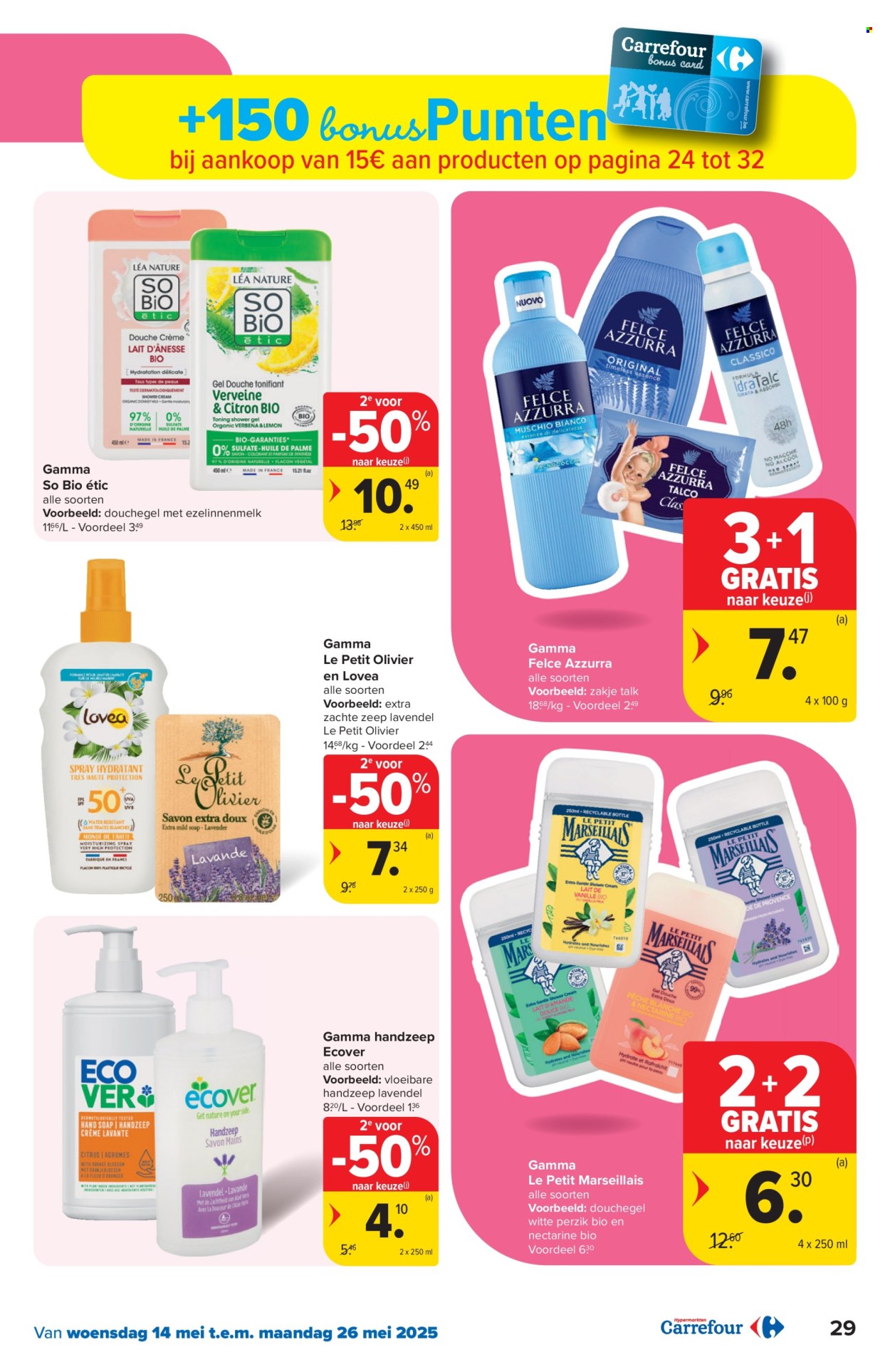Carrefour hypermarkt-aanbieding  - 14.5.2025 - 26.5.2025. Pagina 29.
