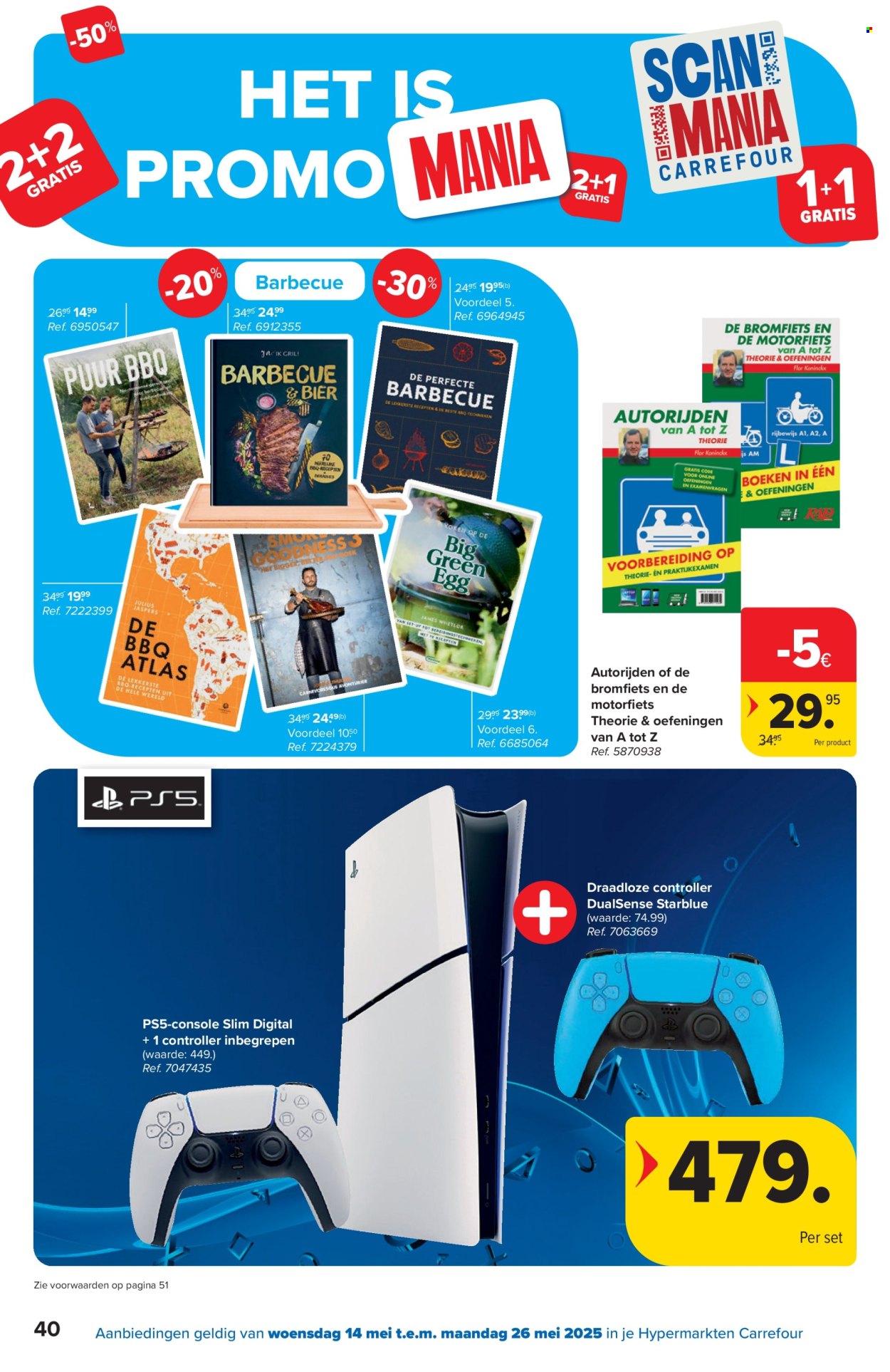 Carrefour hypermarkt-aanbieding  - 14.5.2025 - 26.5.2025. Pagina 40.