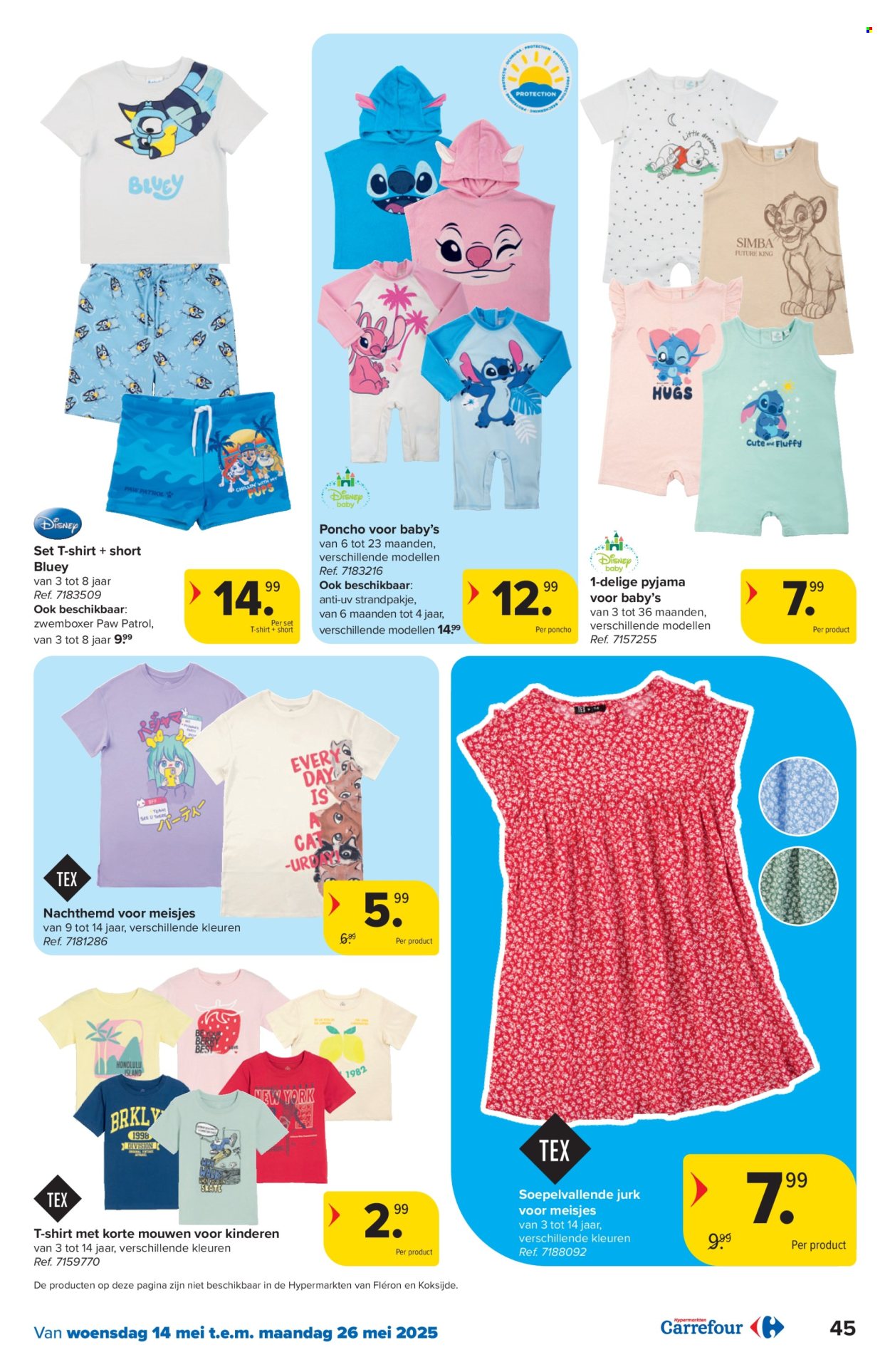 Carrefour hypermarkt-aanbieding  - 14.5.2025 - 26.5.2025. Pagina 45.