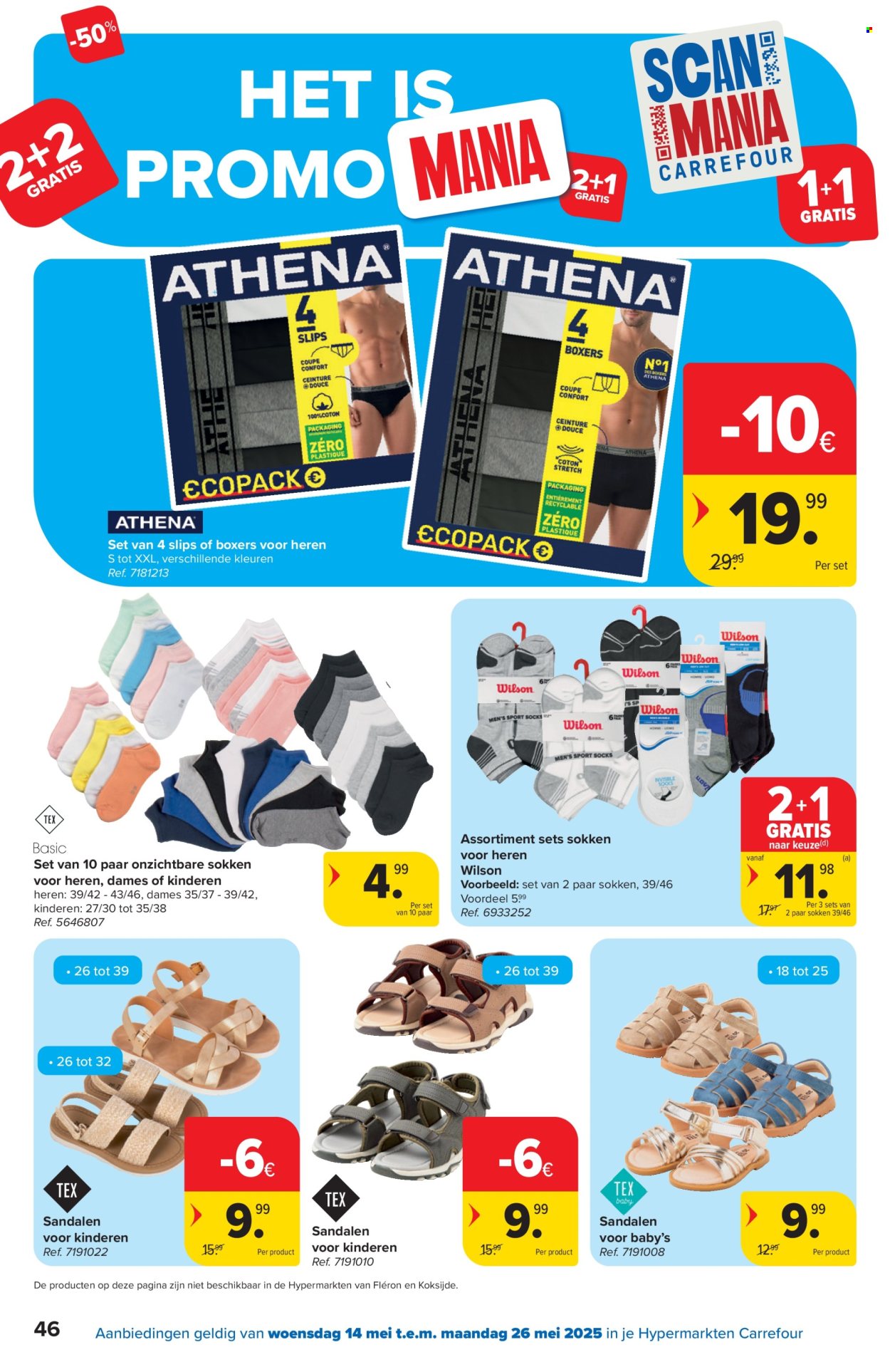 Carrefour hypermarkt-aanbieding  - 14.5.2025 - 26.5.2025. Pagina 46.