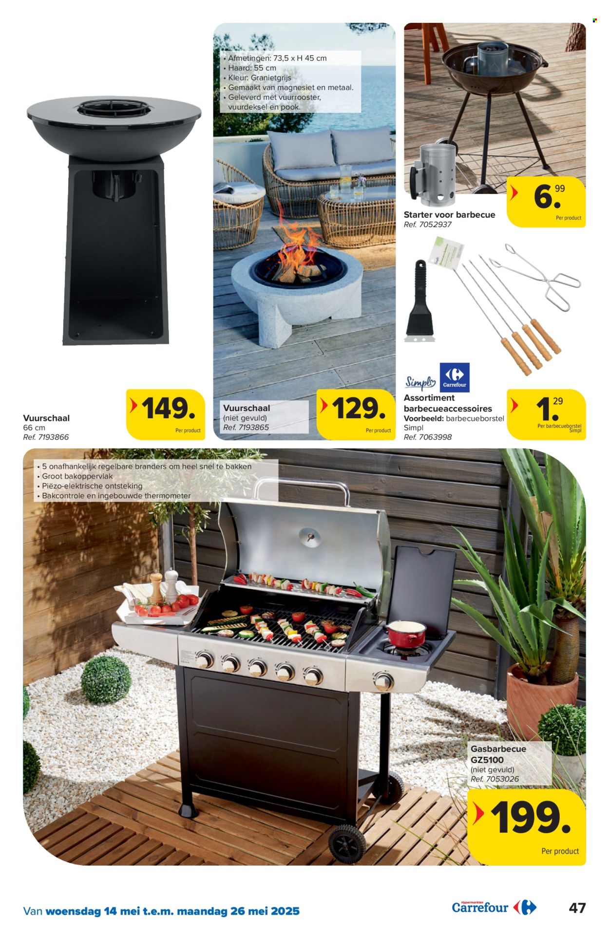 Carrefour hypermarkt-aanbieding  - 14.5.2025 - 26.5.2025. Pagina 47.