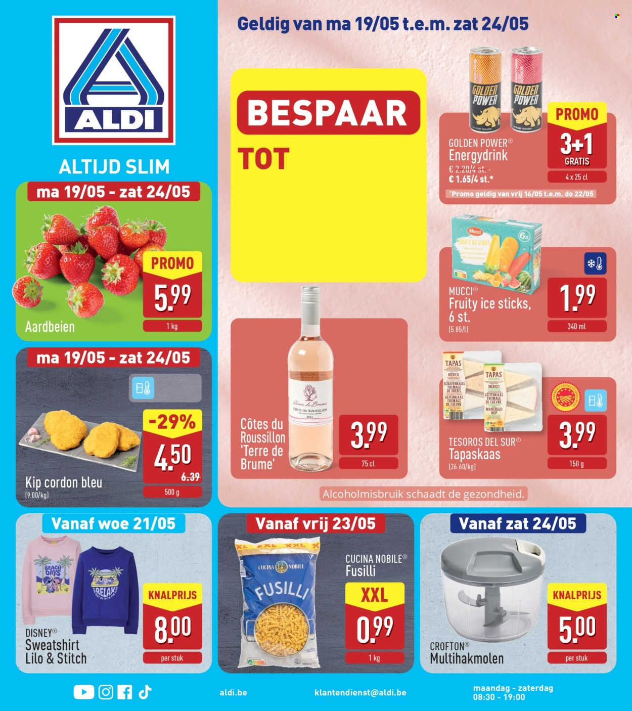 ALDI-aanbieding  - 19.5.2025 - 24.5.2025. Pagina 1.