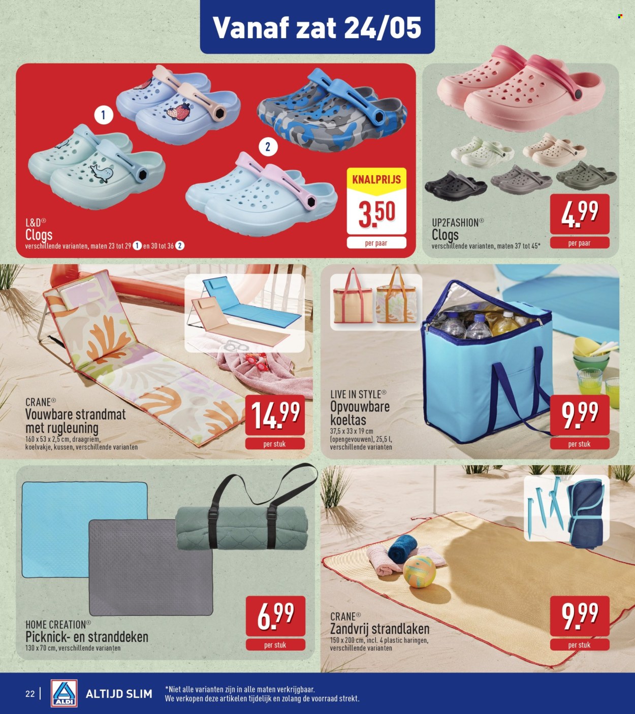 ALDI-aanbieding  - 19.5.2025 - 24.5.2025. Pagina 22.