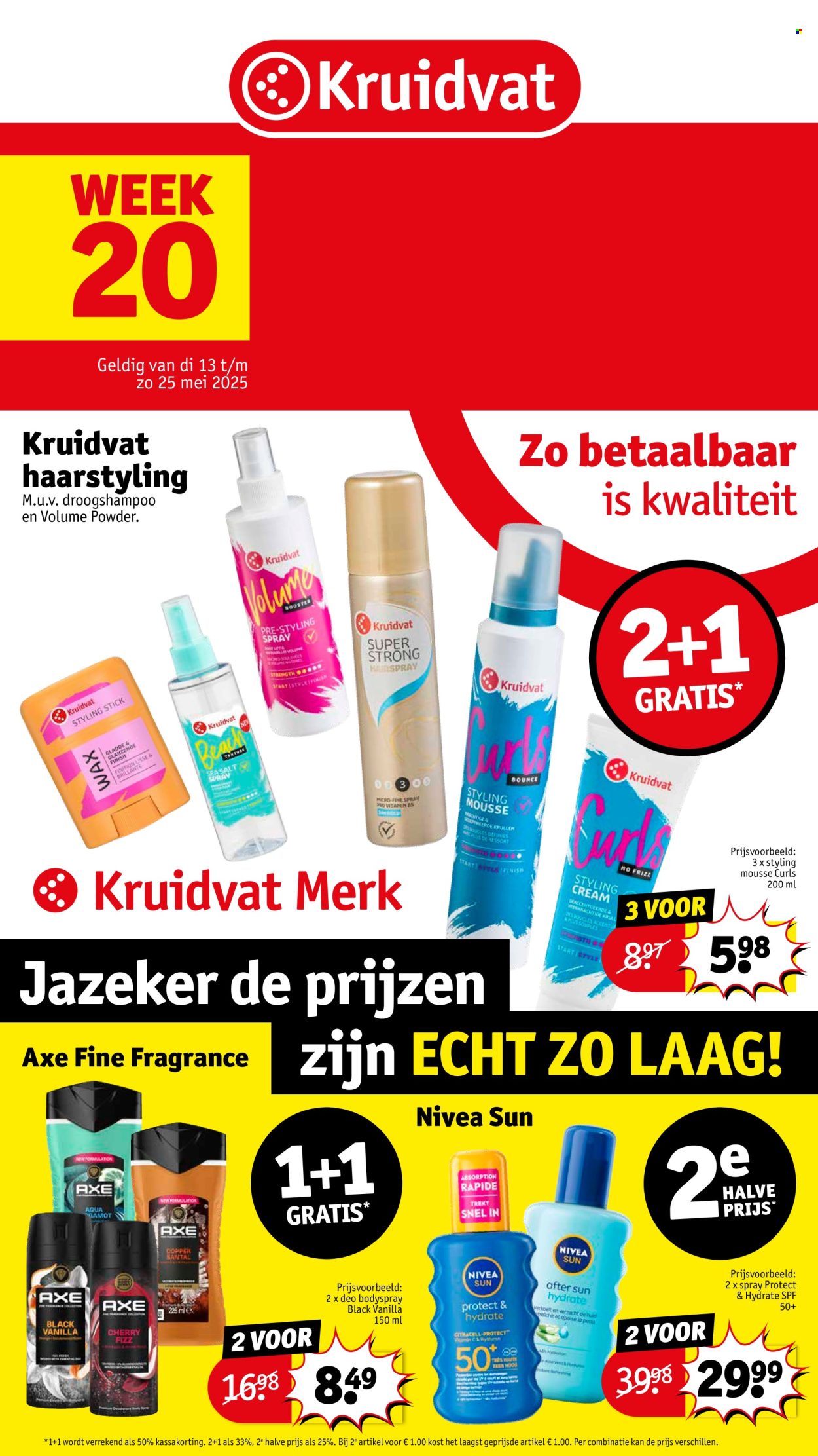Kruidvat-aanbieding  - 13.5.2025 - 25.5.2025. Pagina 1.