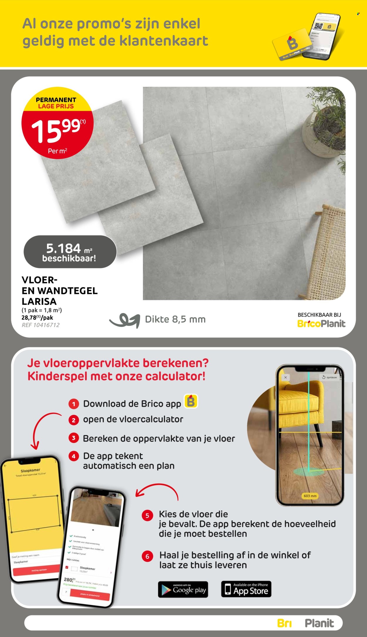 Brico-aanbieding  - 14.5.2025 - 26.5.2025. Pagina 39.