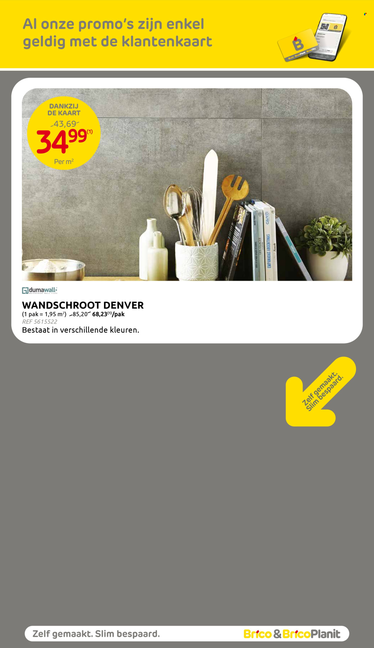 Brico-aanbieding  - 14.5.2025 - 26.5.2025. Pagina 43.