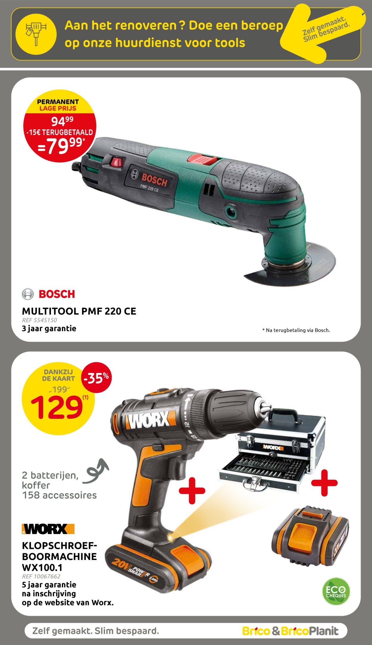 Brico-aanbieding  - 14.5.2025 - 26.5.2025. Pagina 44.