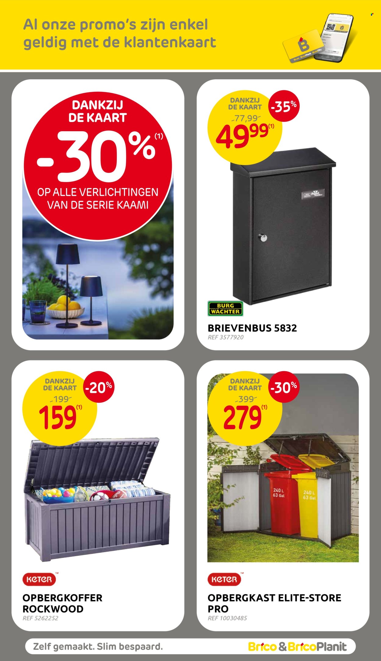 Brico-aanbieding  - 14.5.2025 - 26.5.2025. Pagina 63.