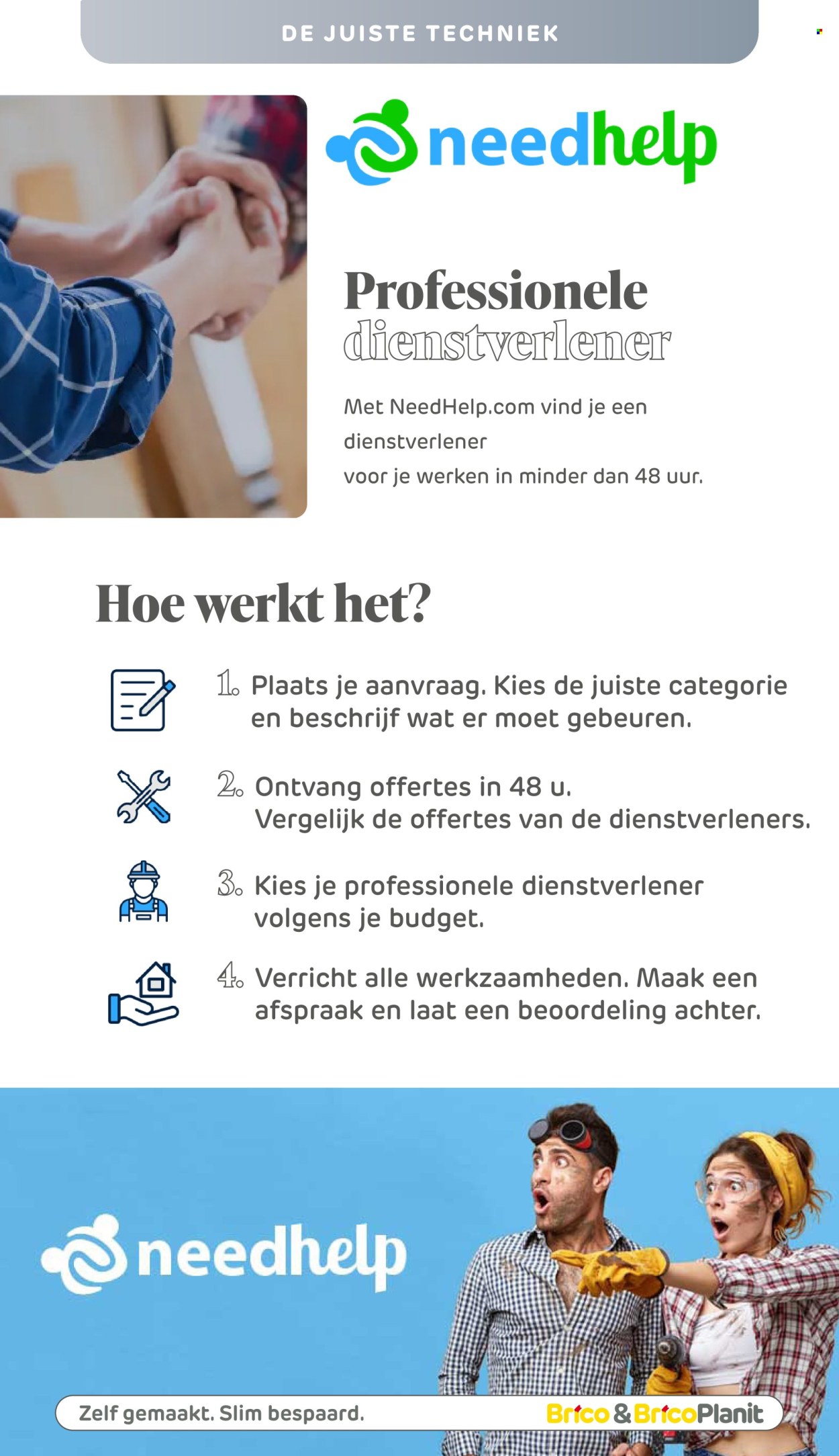 Brico-aanbieding . Pagina 128.