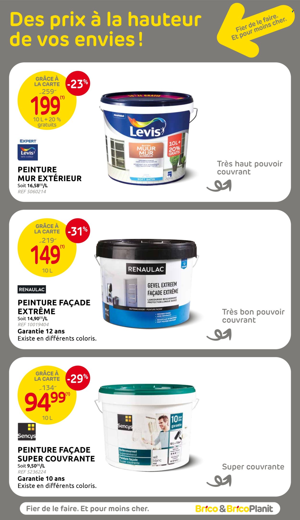 Brico-aanbieding  - 14.5.2025 - 26.5.2025. Pagina 19.