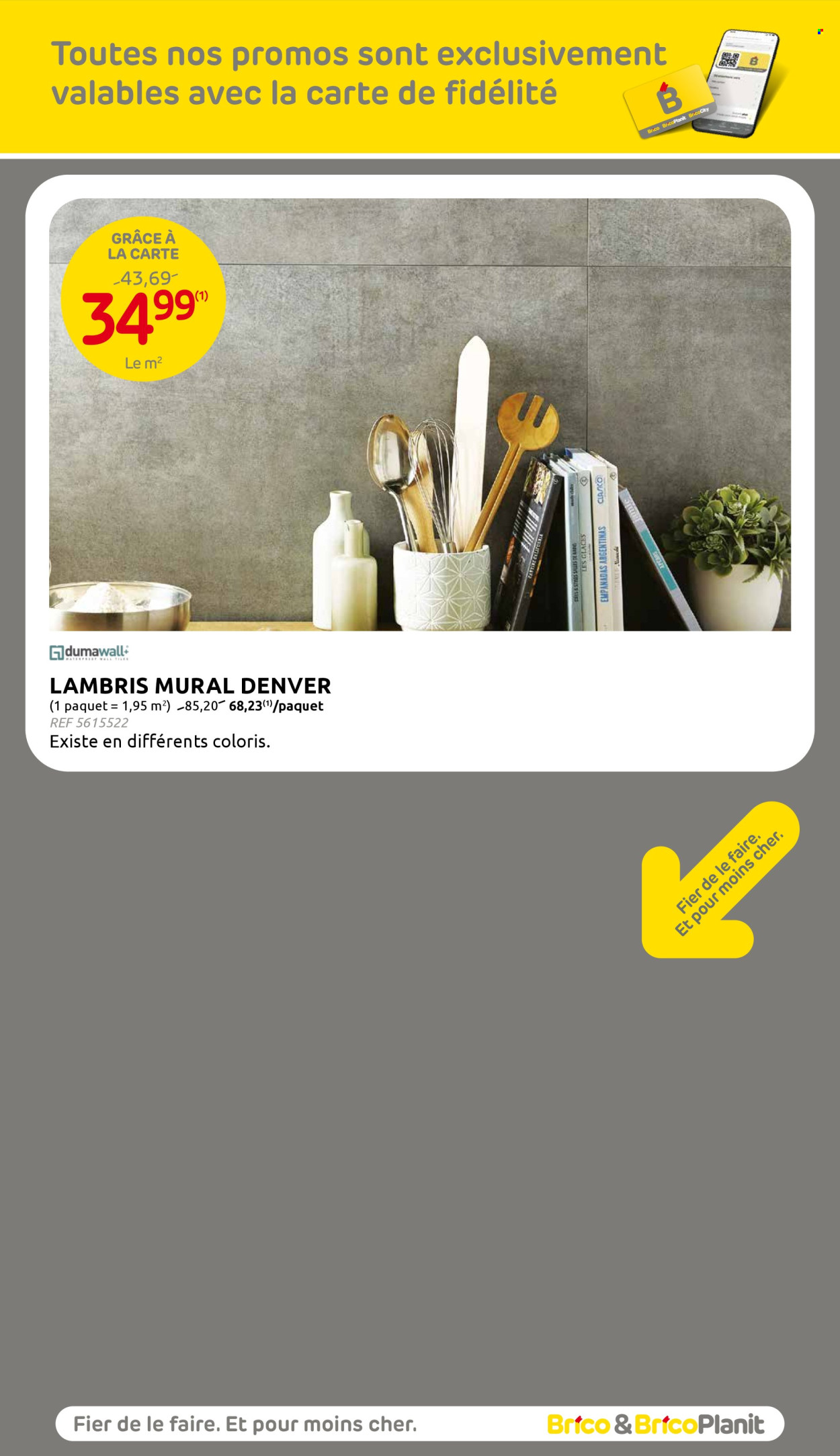 Brico-aanbieding  - 14.5.2025 - 26.5.2025. Pagina 43.