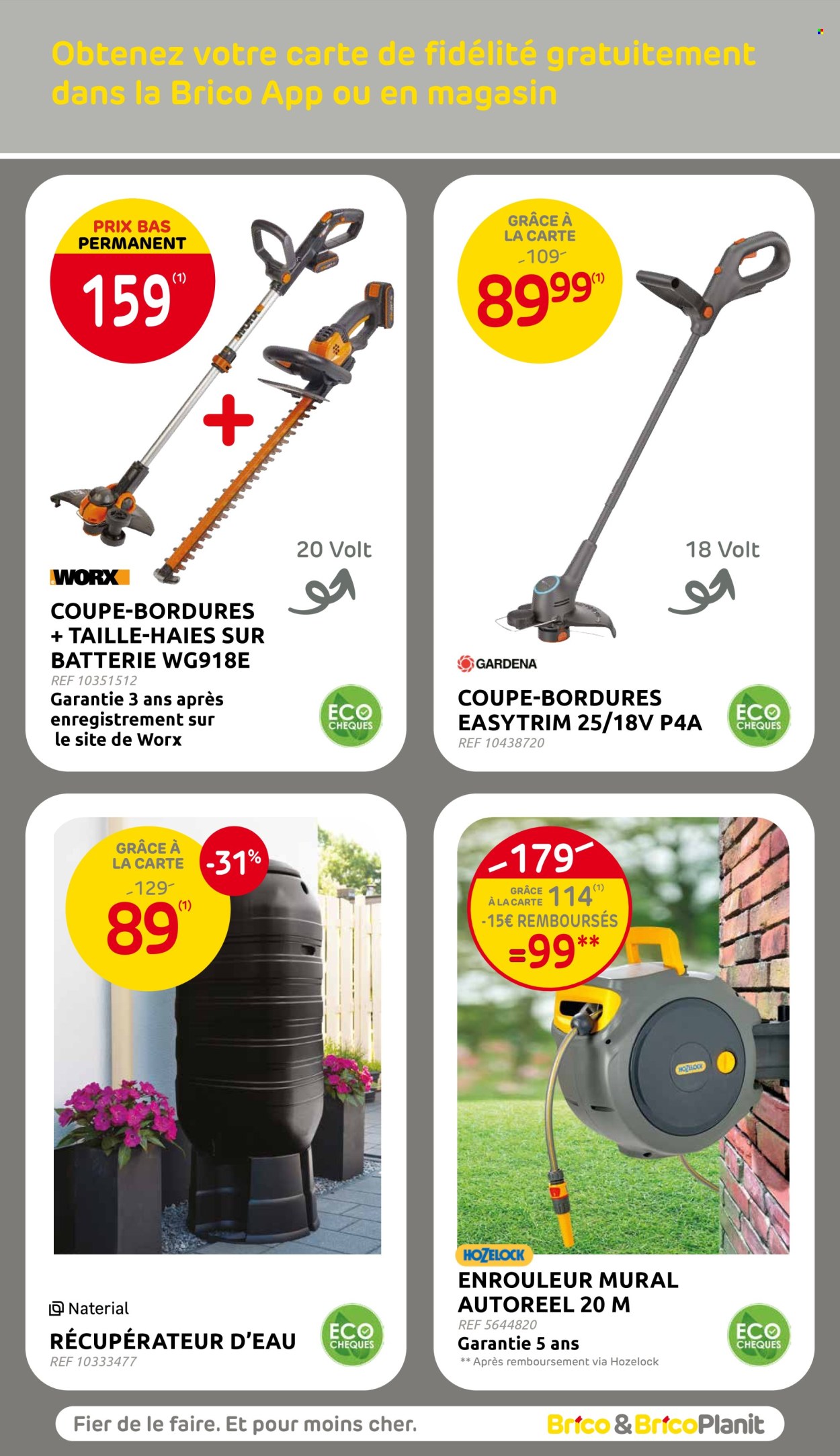 Brico-aanbieding  - 14.5.2025 - 26.5.2025. Pagina 66.
